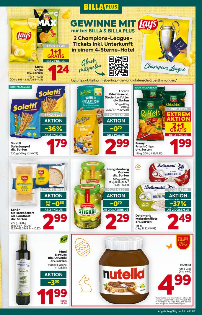 Prospekt von BILLA PLUS