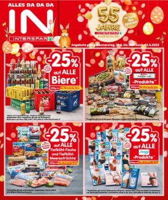 Titelbild des Prospekts von INTERSPAR WIEN