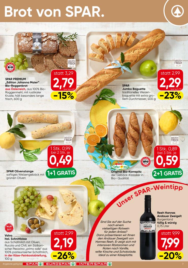 Prospekt von SPAR