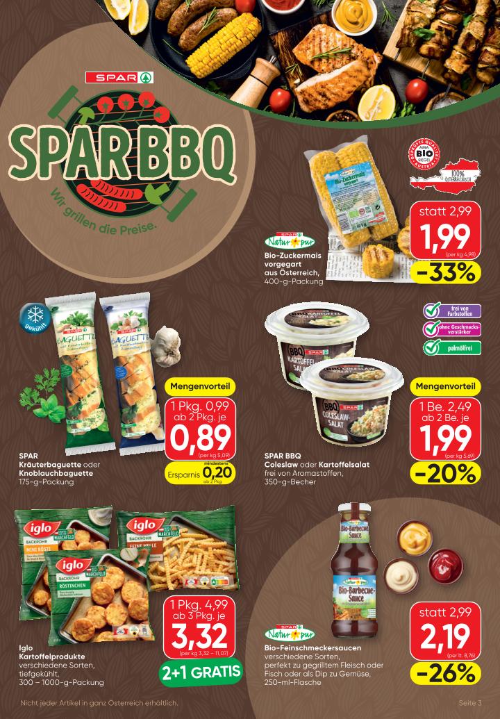 Prospekt von SPAR Gourmet