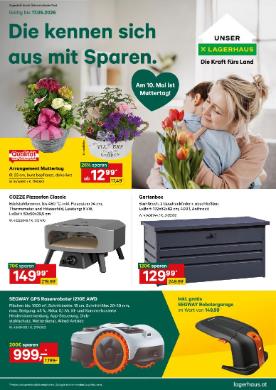 Titelbild des Prospekts von Lagerhaus