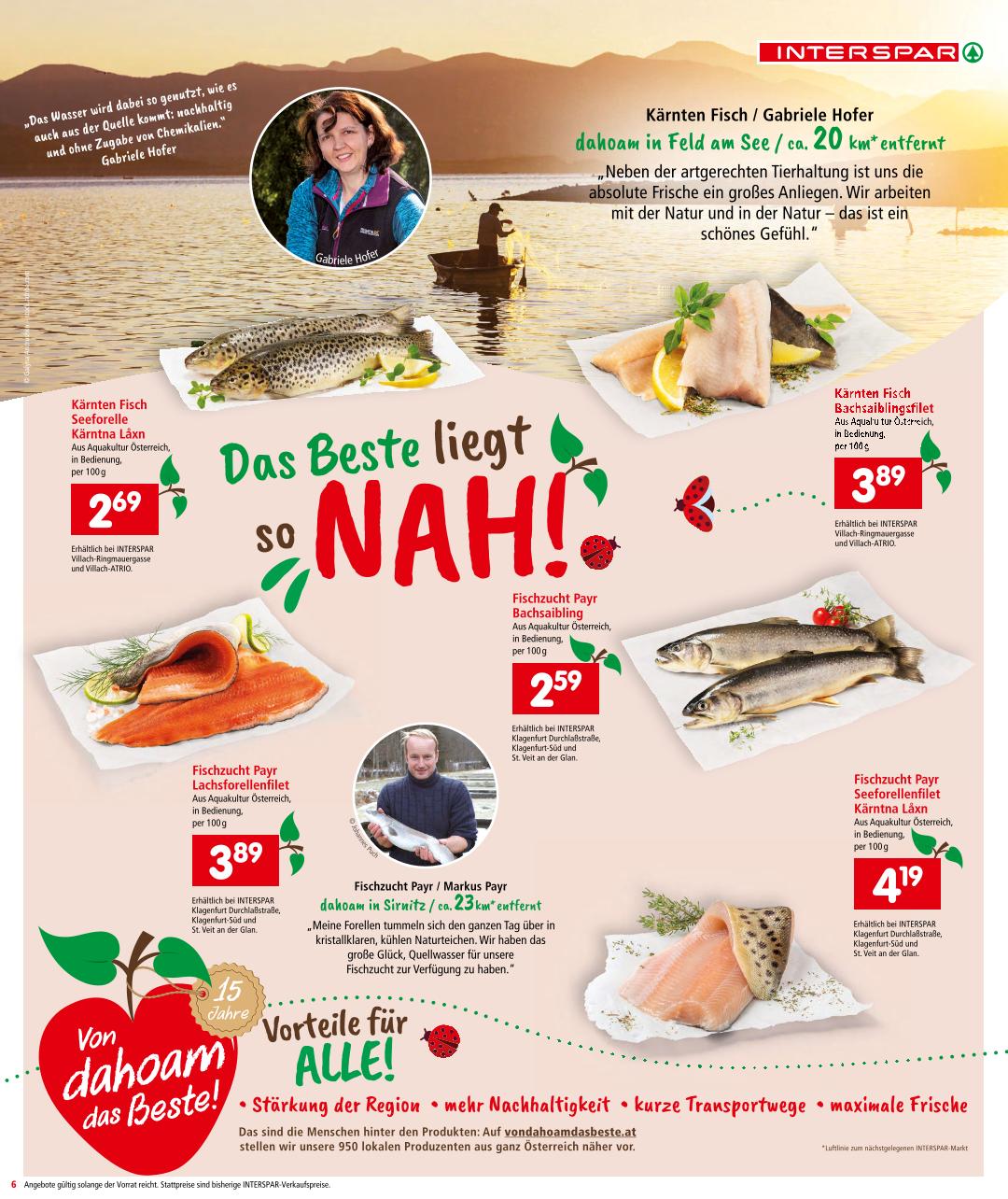 Prospekt von INTERSPAR