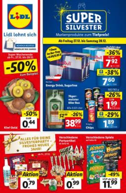 Titelbild des Prospekts von Lidl