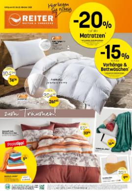 Titelbild des Prospekts von Betten Reiter