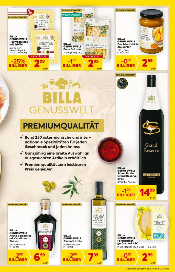 Prospekt von BILLA