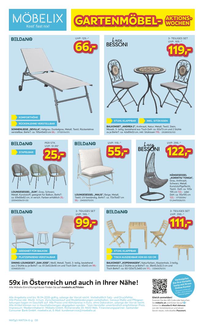 Prospekt von Möbelix