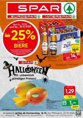 Titelbild des Prospekts von SPAR SBG / TRL / OÖ