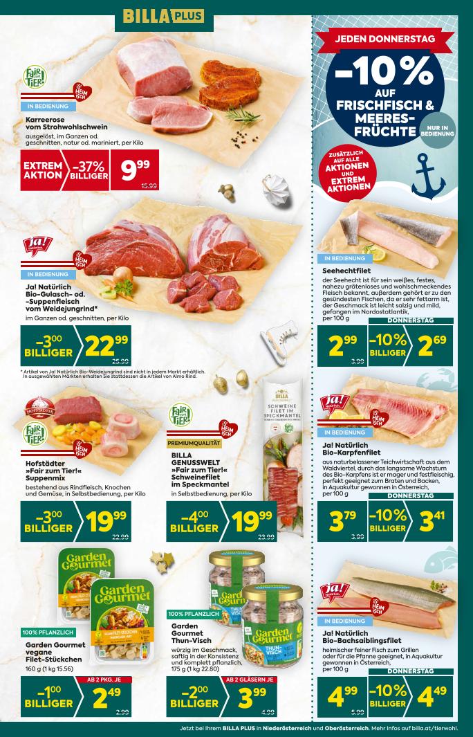 Prospekt von BILLA PLUS