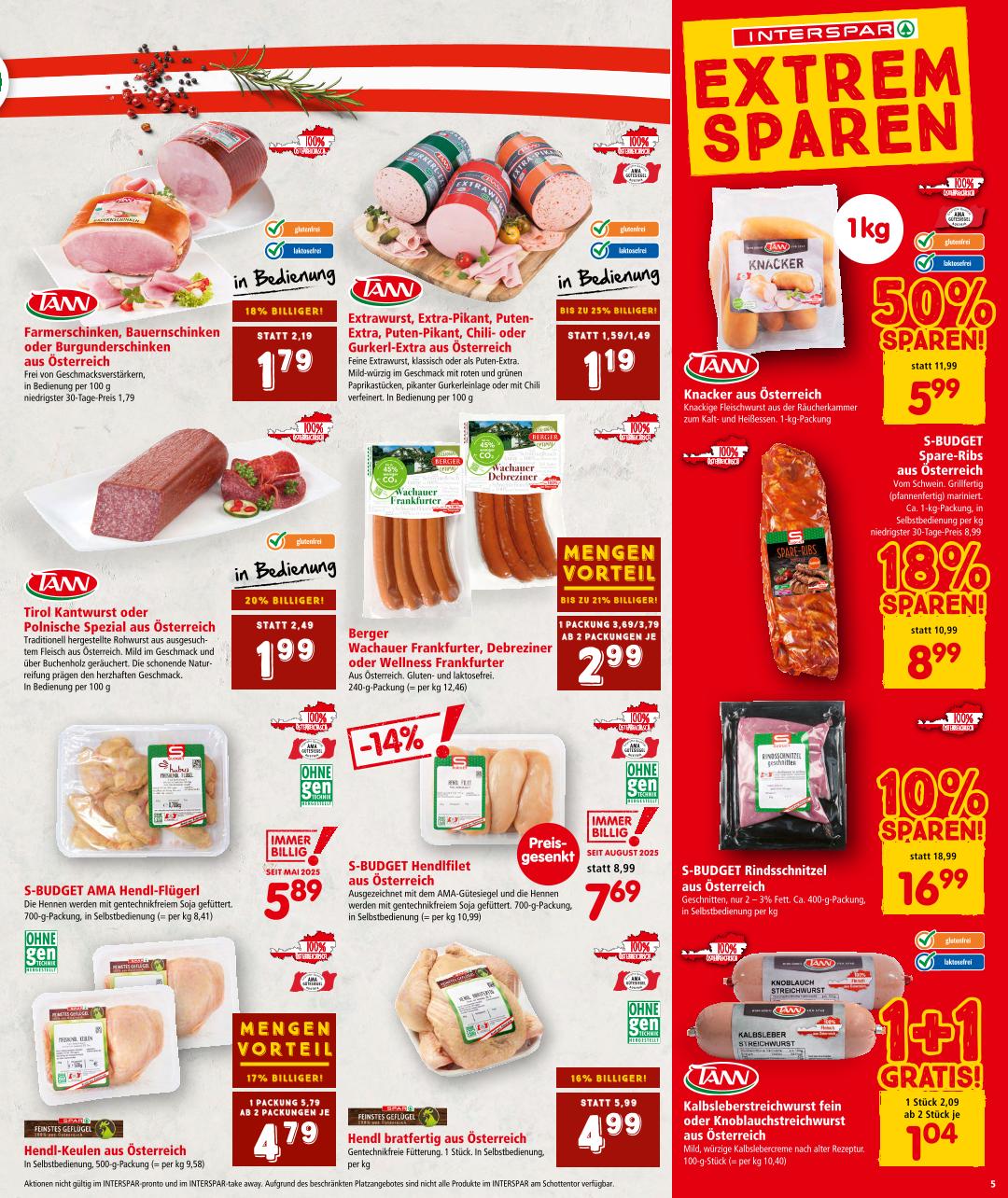 Prospekt von INTERSPAR
