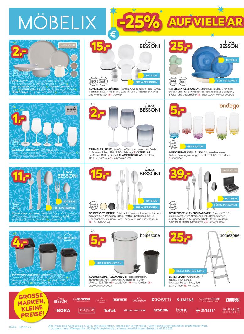 Prospekt von Möbelix