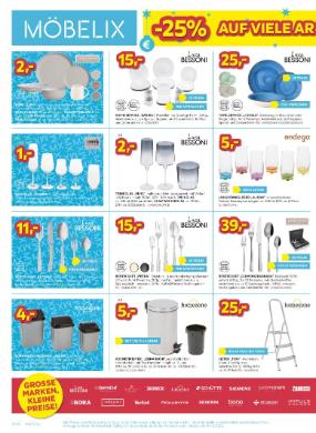 Titelbild des Prospekts von Möbelix
