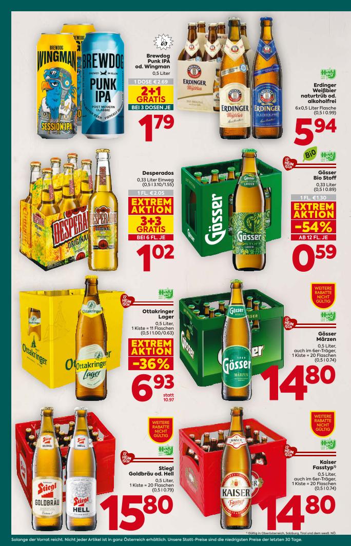 Prospekt von BILLA PLUS