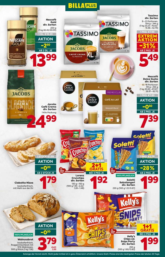 Prospekt von BILLA PLUS