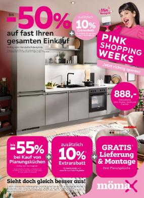 Titelbild des Prospekts von mömax