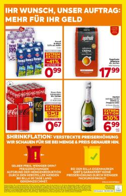 Titelbild des Prospekts von BILLA Burgenland