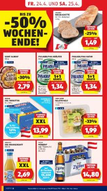 Titelbild des Prospekts von HOFER