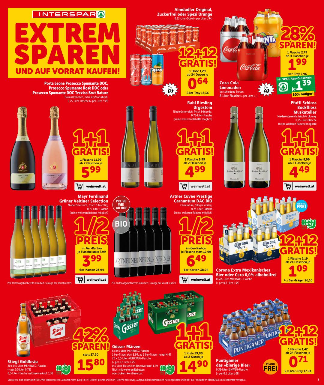 Prospekt von INTERSPAR