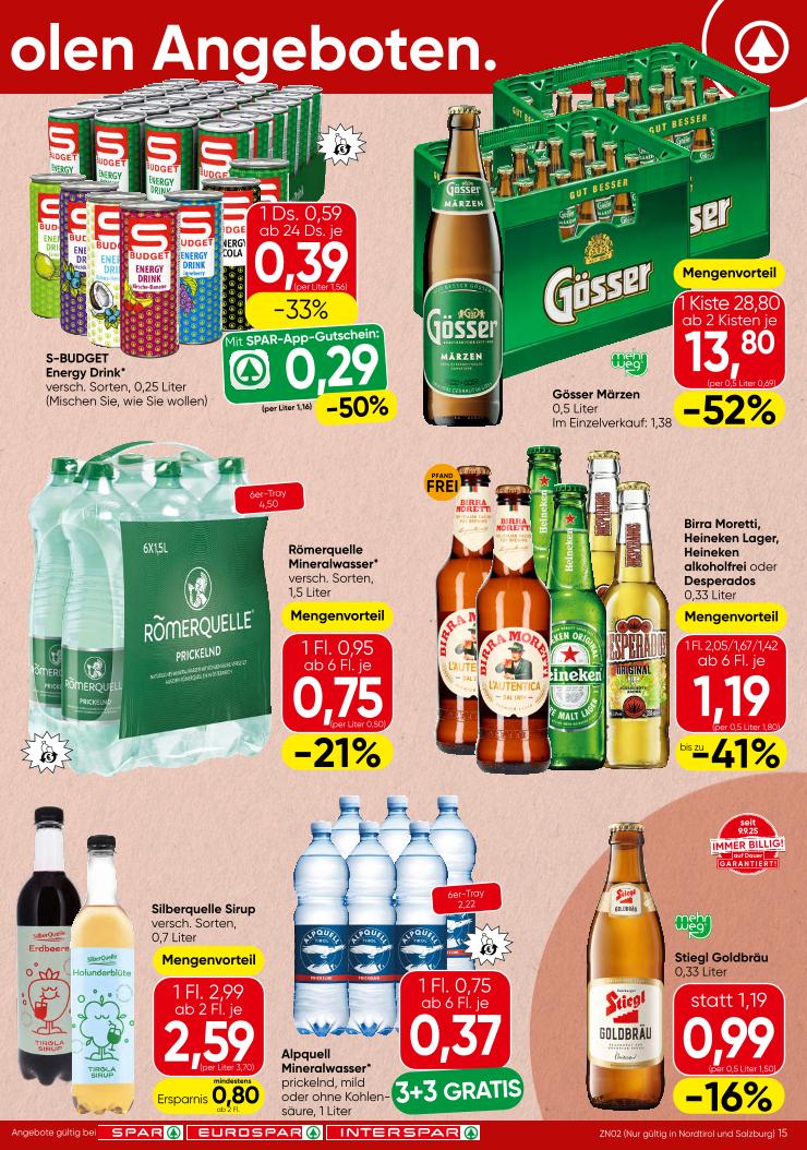 Prospekt von SPAR