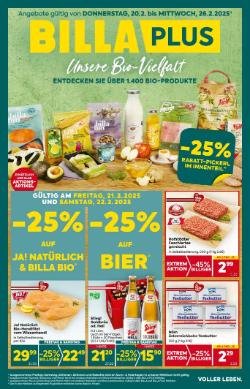 Titelbild des Prospekts von BILLA PLUS SBG