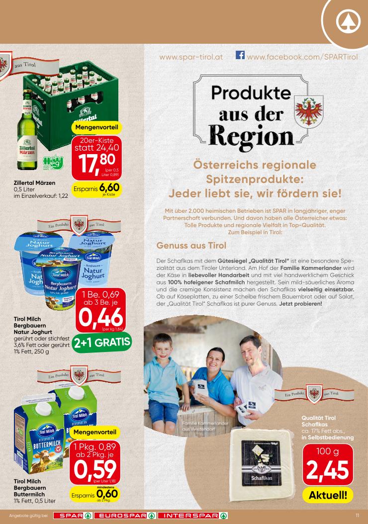 Prospekt von SPAR