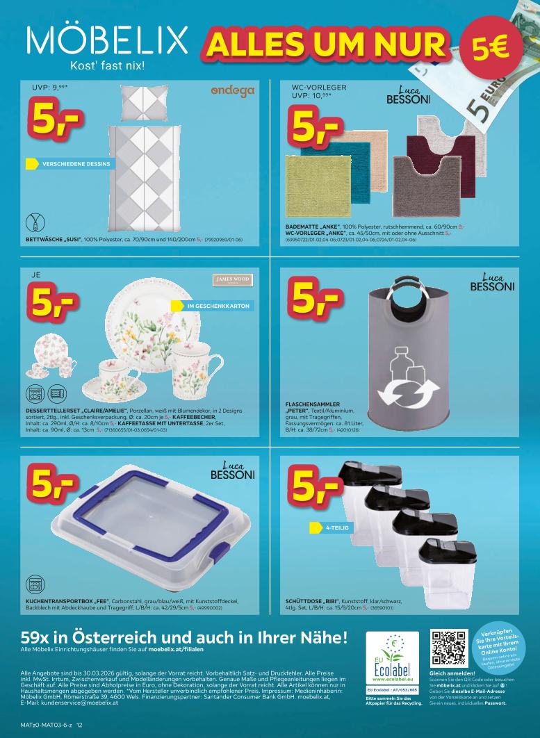 Prospekt von Möbelix