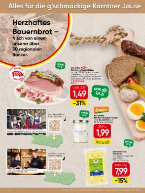 Titelbild des Prospekts von SPAR KTN Beilage