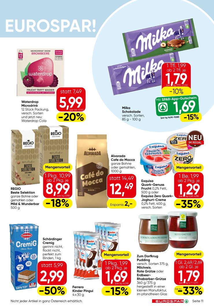 Prospekt von EUROSPAR