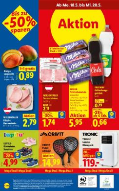 Titelbild des Prospekts von Lidl