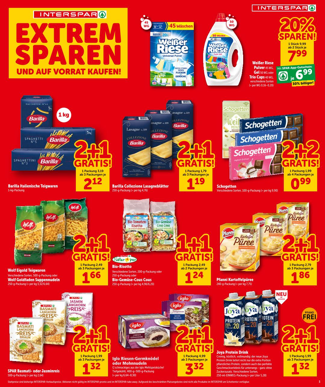 Prospekt von INTERSPAR