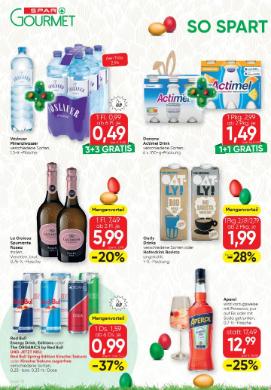 Titelbild des Prospekts von SPAR Gourmet