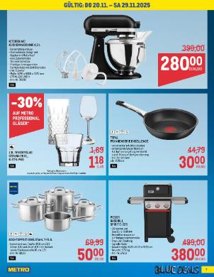 Titelbild des Prospekts von METRO BLUE DEALS