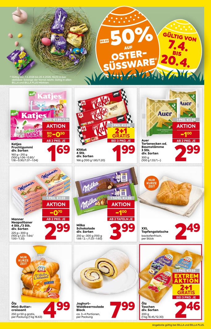 Prospekt von BILLA