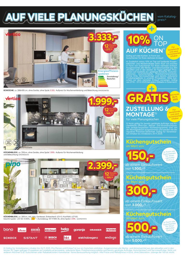 Prospekt von Möbelix