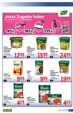 Titelbild des Prospekts von METRO STARKE MARKEN