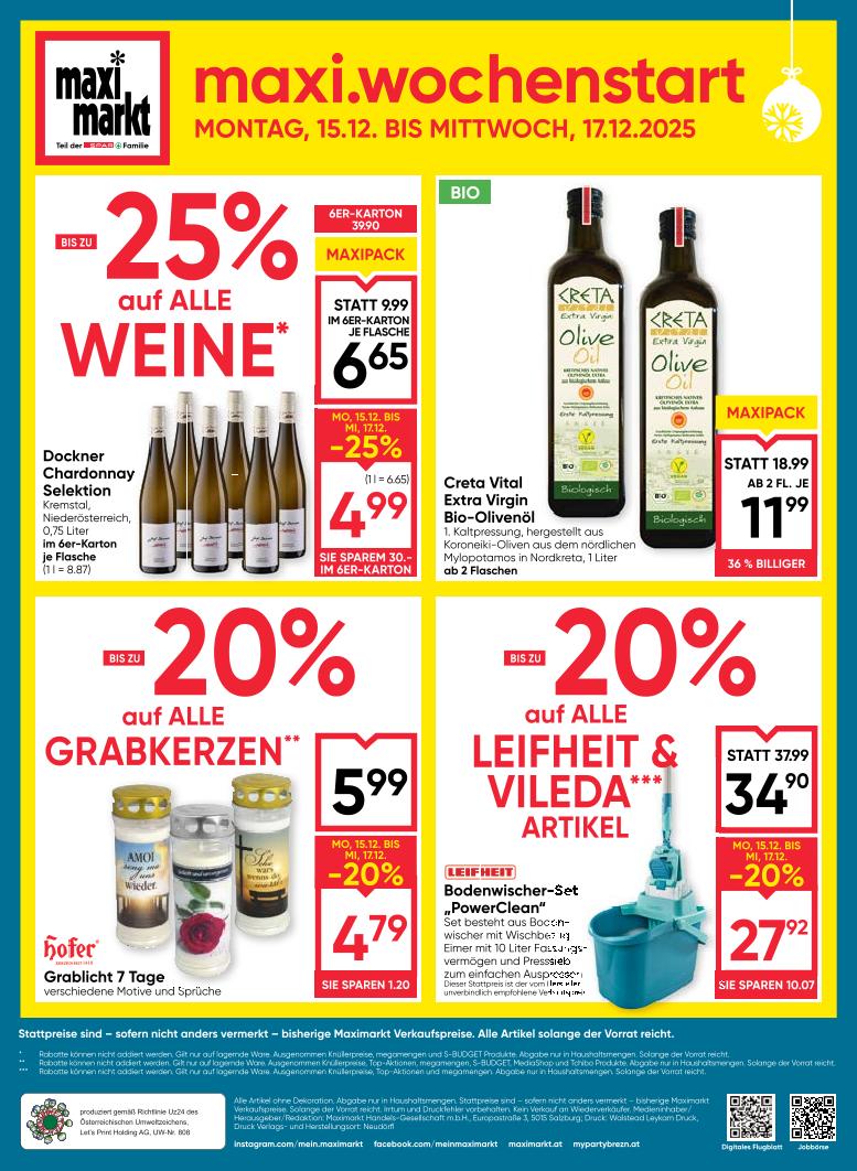 Prospekt von Maximarkt