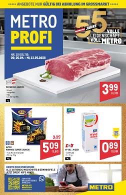 Titelbild des Prospekts von METRO PROFI