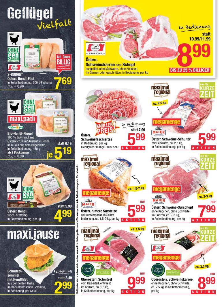 Prospekt von Maximarkt