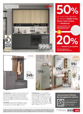 Titelbild des Prospekts von XXXLutz