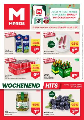 Titelbild des Prospekts von MPREIS Osttirol