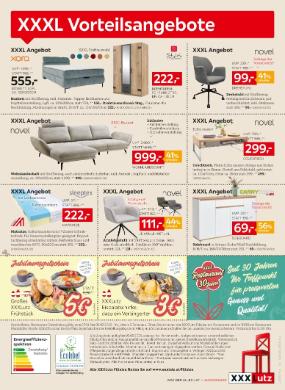 Titelbild des Prospekts von XXXLutz