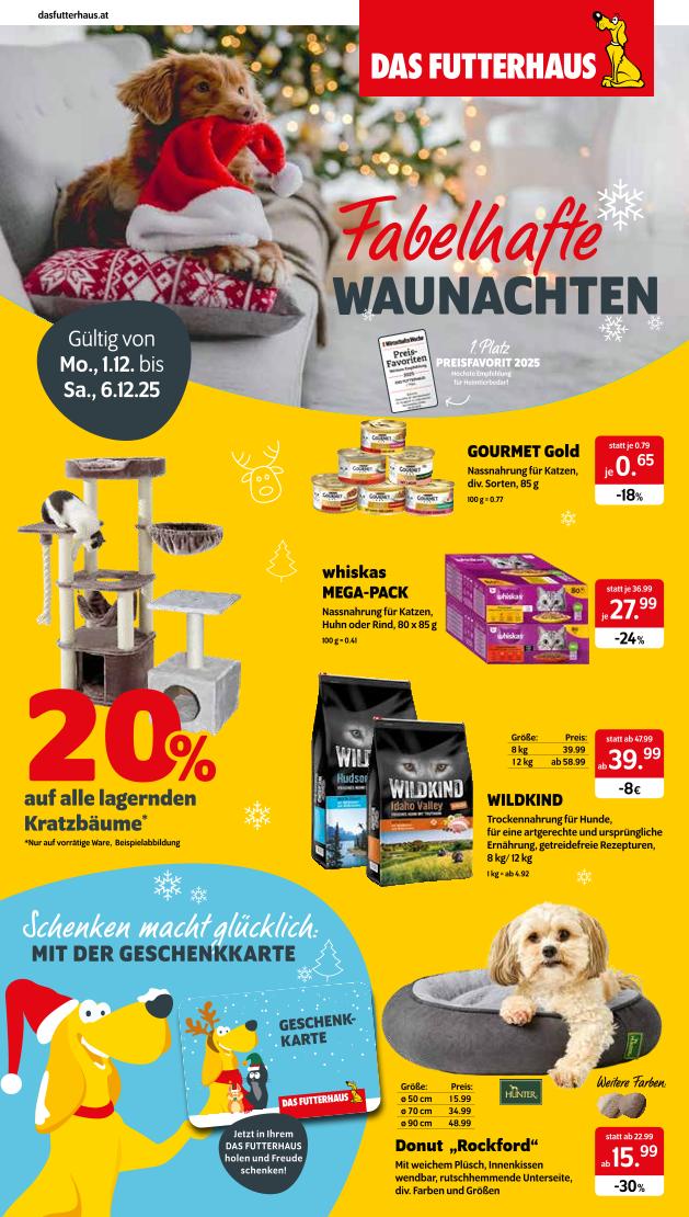 Prospekt von DAS FUTTERHAUS