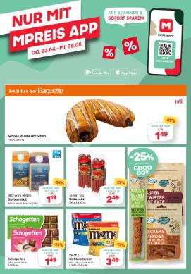 Titelbild des Prospekts von MPREIS Salzburg