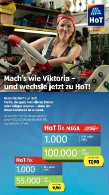 Titelbild des Prospekts von HOFER