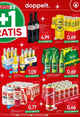 Titelbild des Prospekts von SPAR OÖ