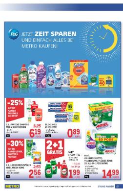 Titelbild des Prospekts von METRO STARKE MARKEN