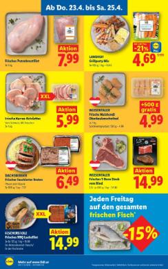 Titelbild des Prospekts von Lidl