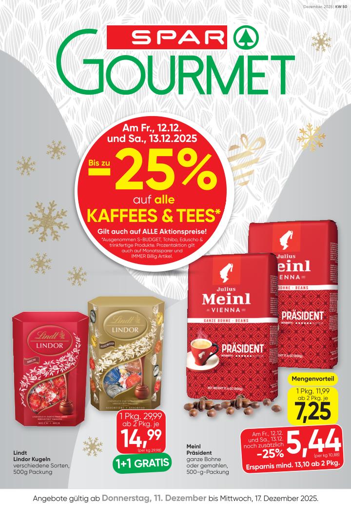 Prospekt von SPAR Gourmet