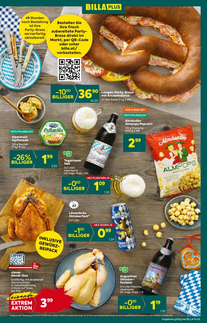 Prospekt von BILLA PLUS