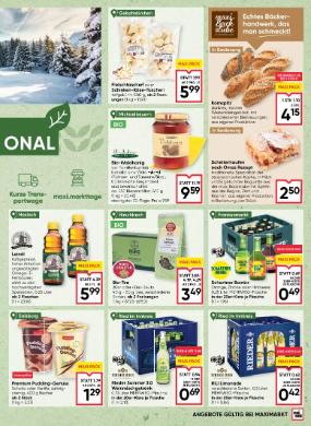 Titelbild des Prospekts von Maximarkt Anif / Bruck