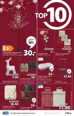 Titelbild des Prospekts von JYSK